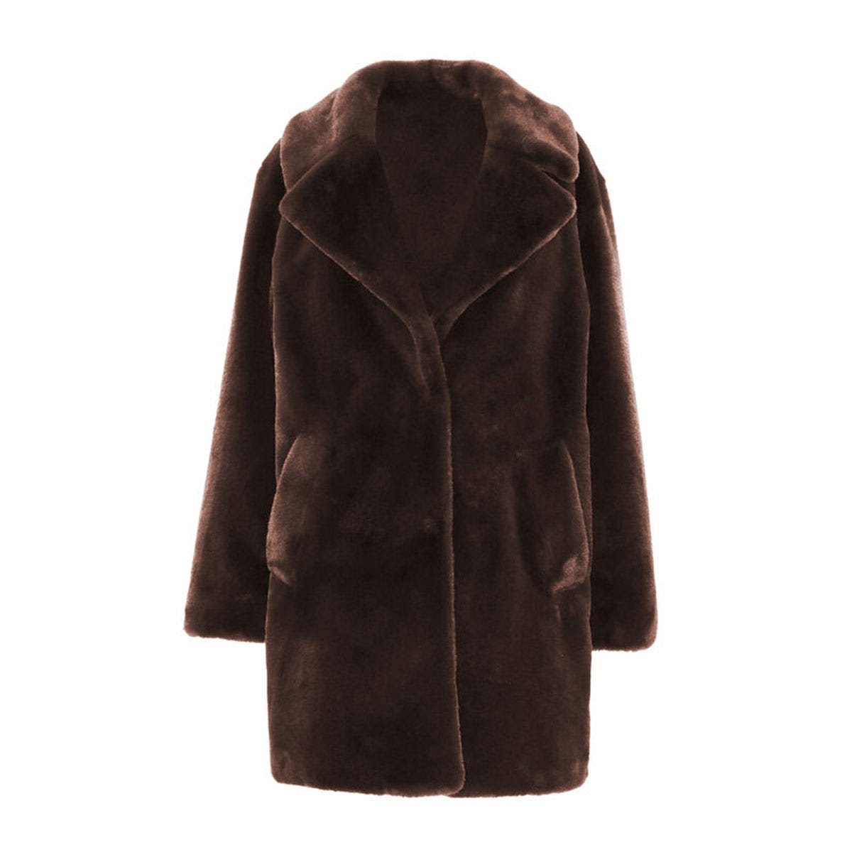Short Faux-Fur Coat Maje