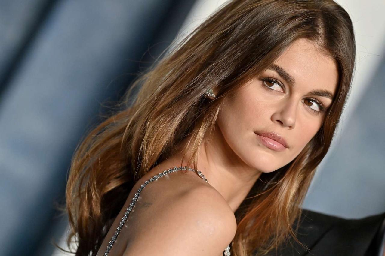 Kaia Gerber Swapped Her Signature Brown Hair for Caramel Blonde